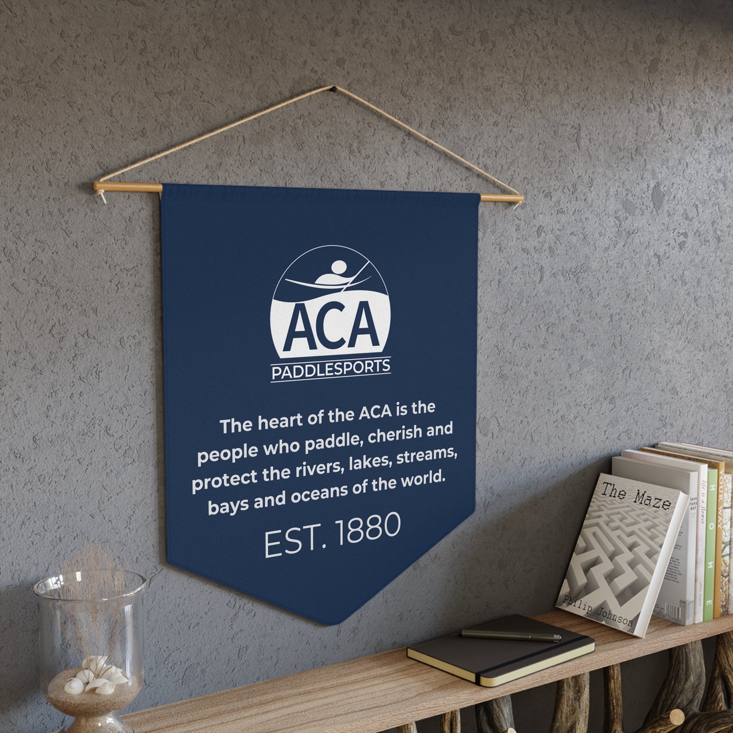 ACA Logo Pennant - Dark Blue