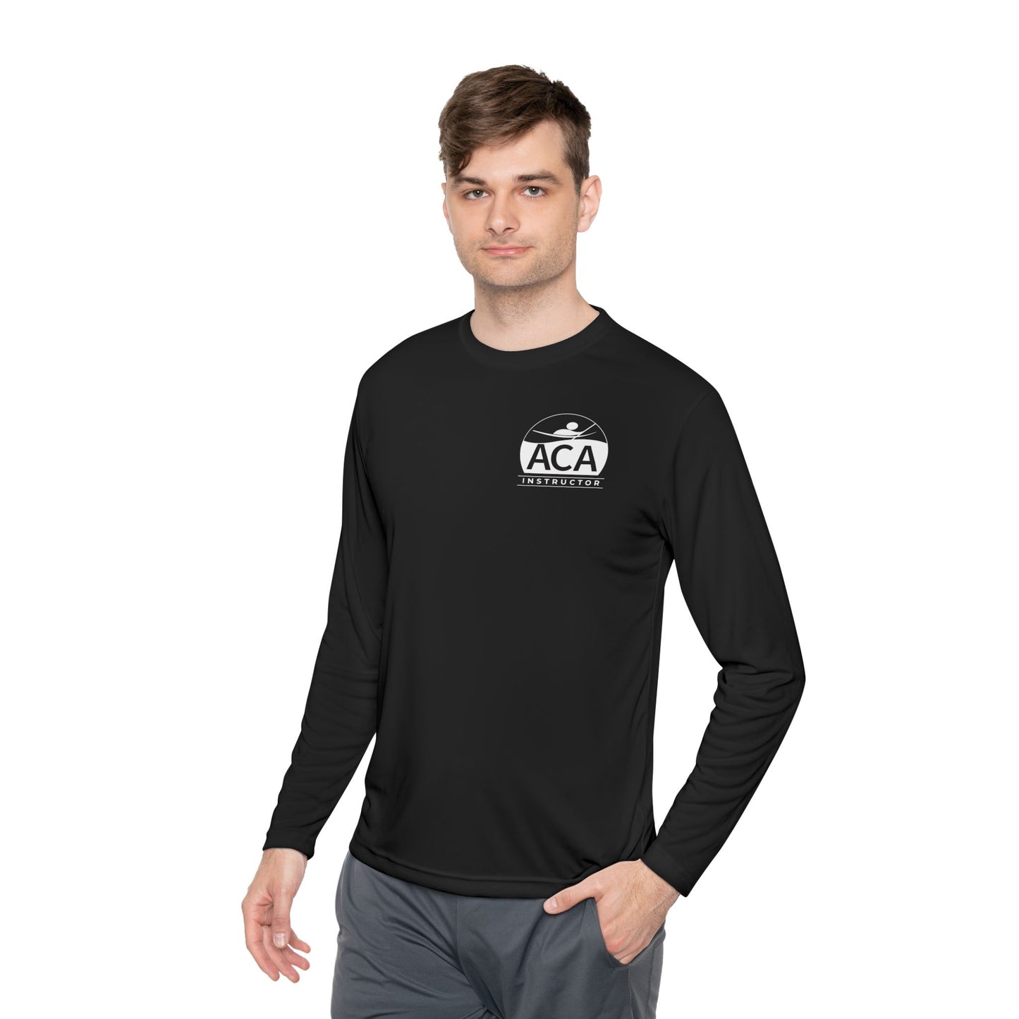 ACA Instructor Unisex Lightweight Long Sleeve Tee (Polyester)