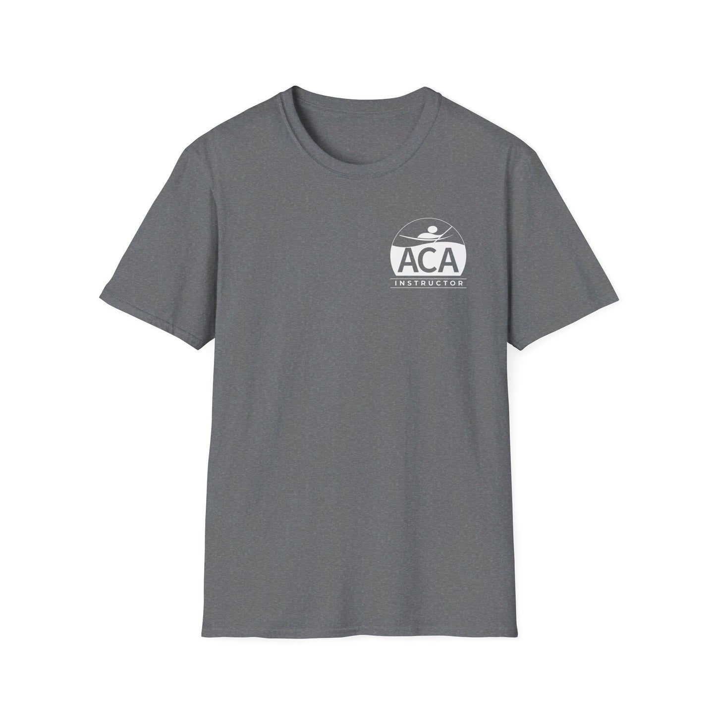 ACA Instructor Unisex Softstyle T-Shirt - White Logo