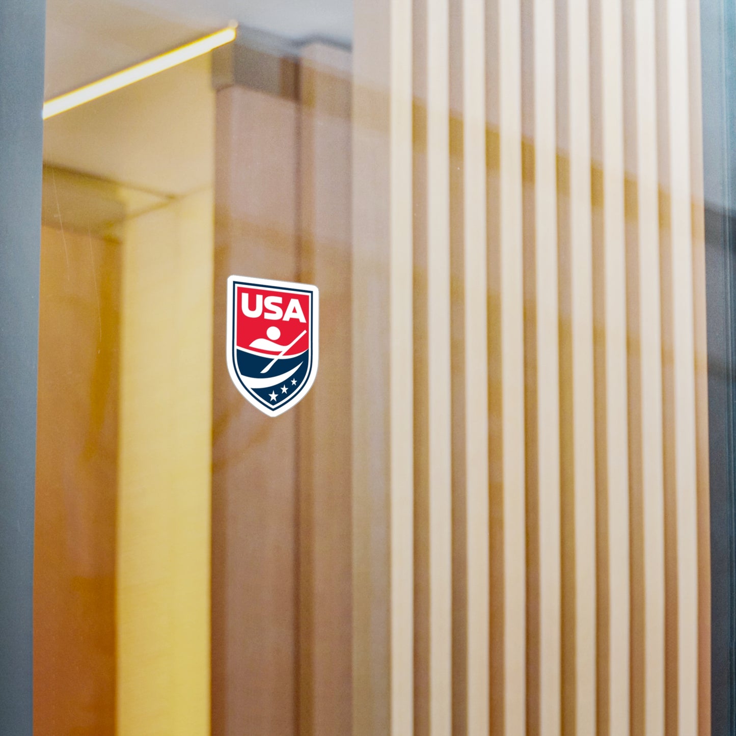USA Canoe / Kayak Logo Vinyl Decal