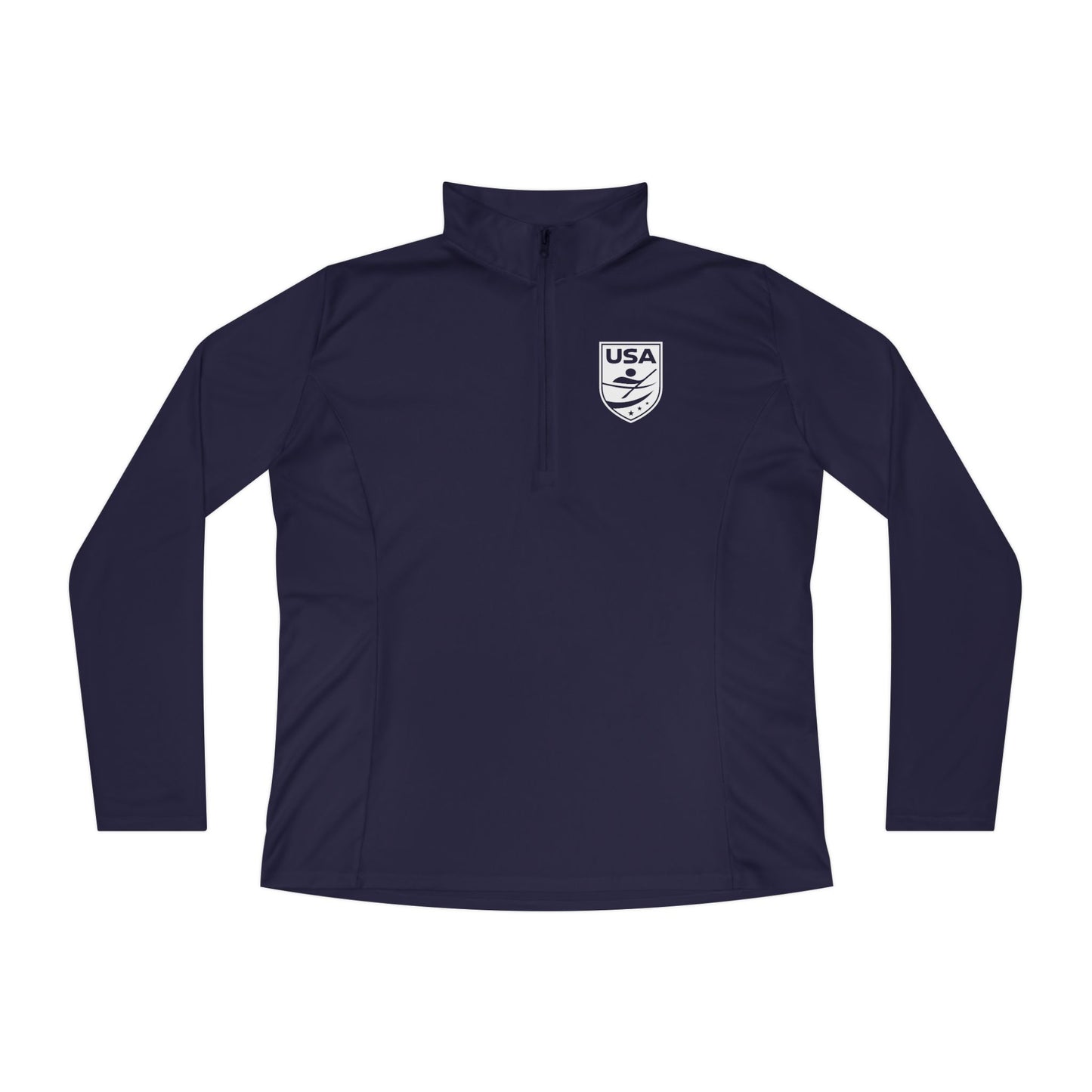 USA Canoe / Kayak Ladies Quarter-Zip Pullover