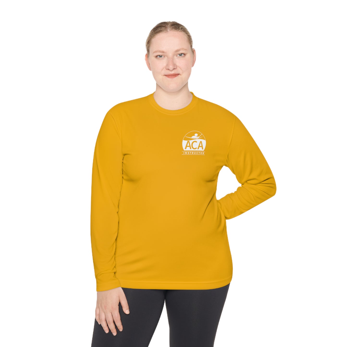 ACA Instructor Unisex Lightweight Long Sleeve Tee (Polyester)