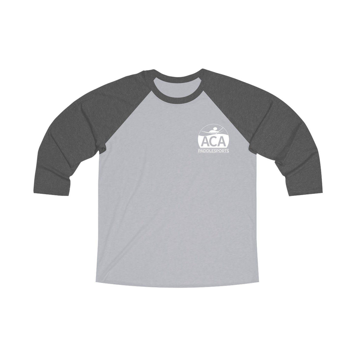 ACA Unisex Tri-Blend 3\4 Tee - Kayak