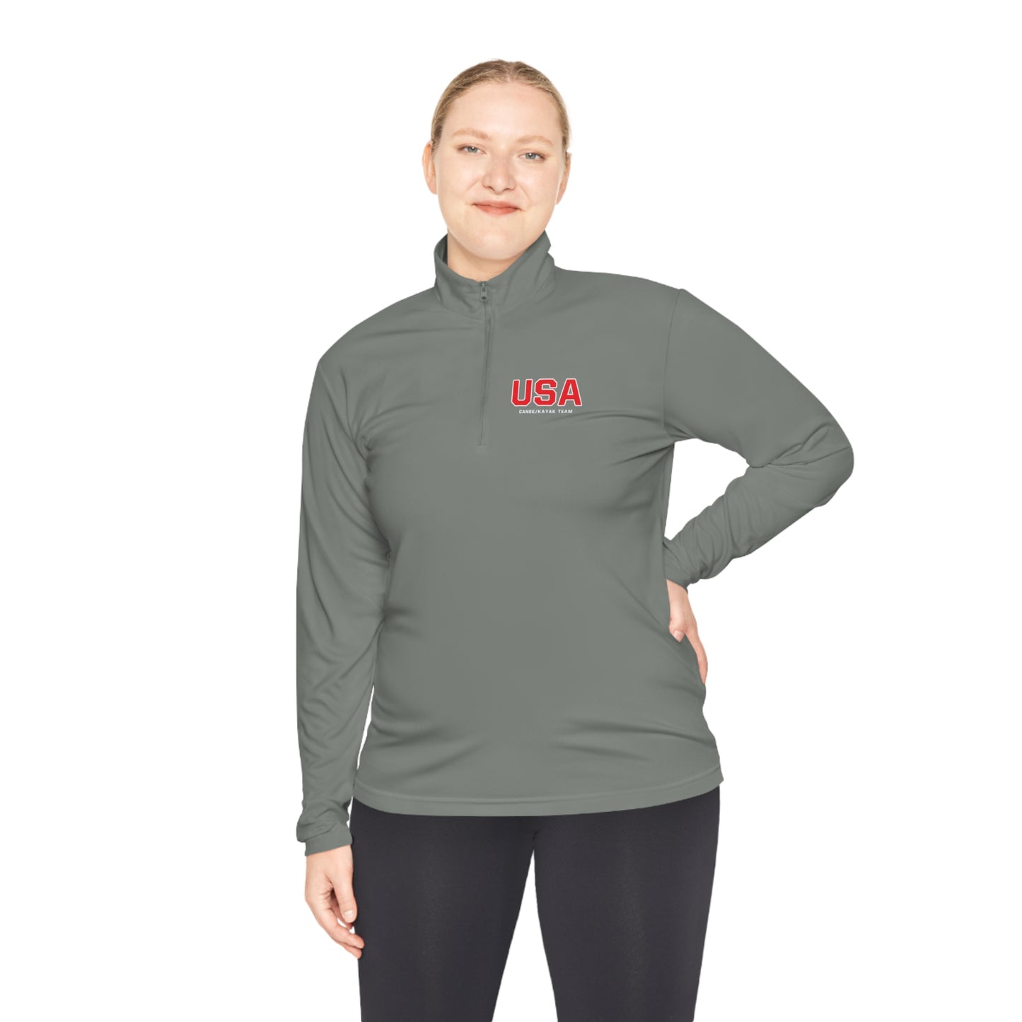 USA Canoe / Kayak Team Unisex Quarter-Zip Pullover