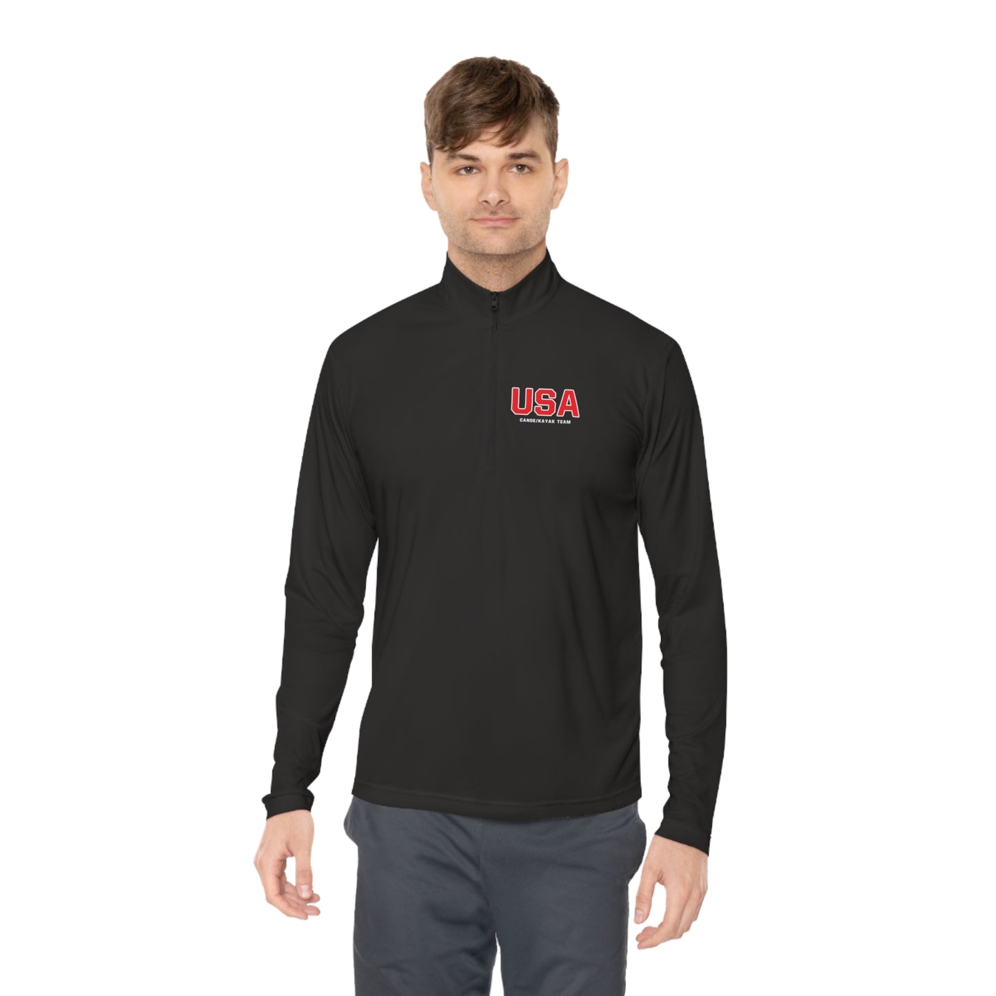 USA Canoe / Kayak Team Unisex Quarter-Zip Pullover