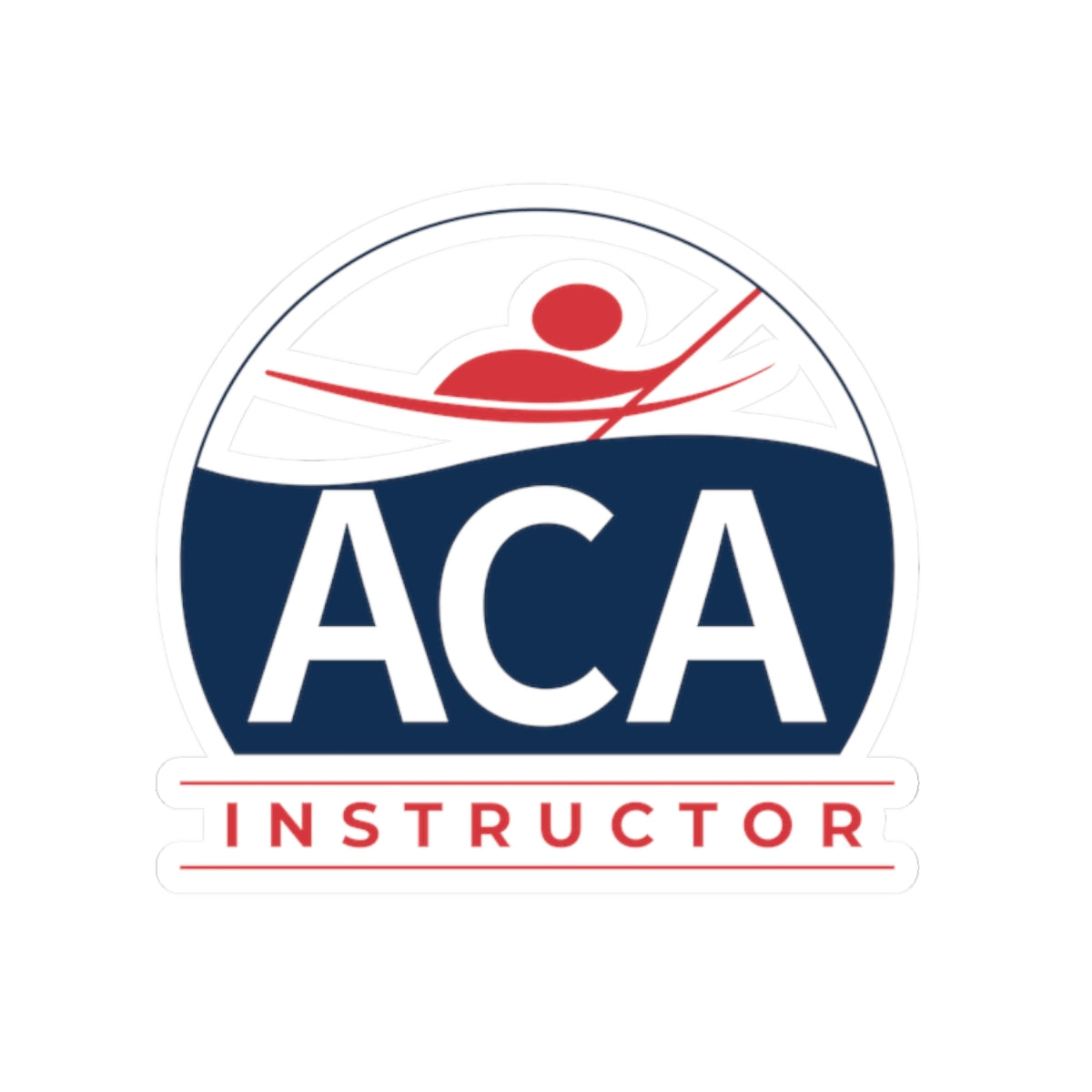 ACA Instructor Kiss-Cut Stickers