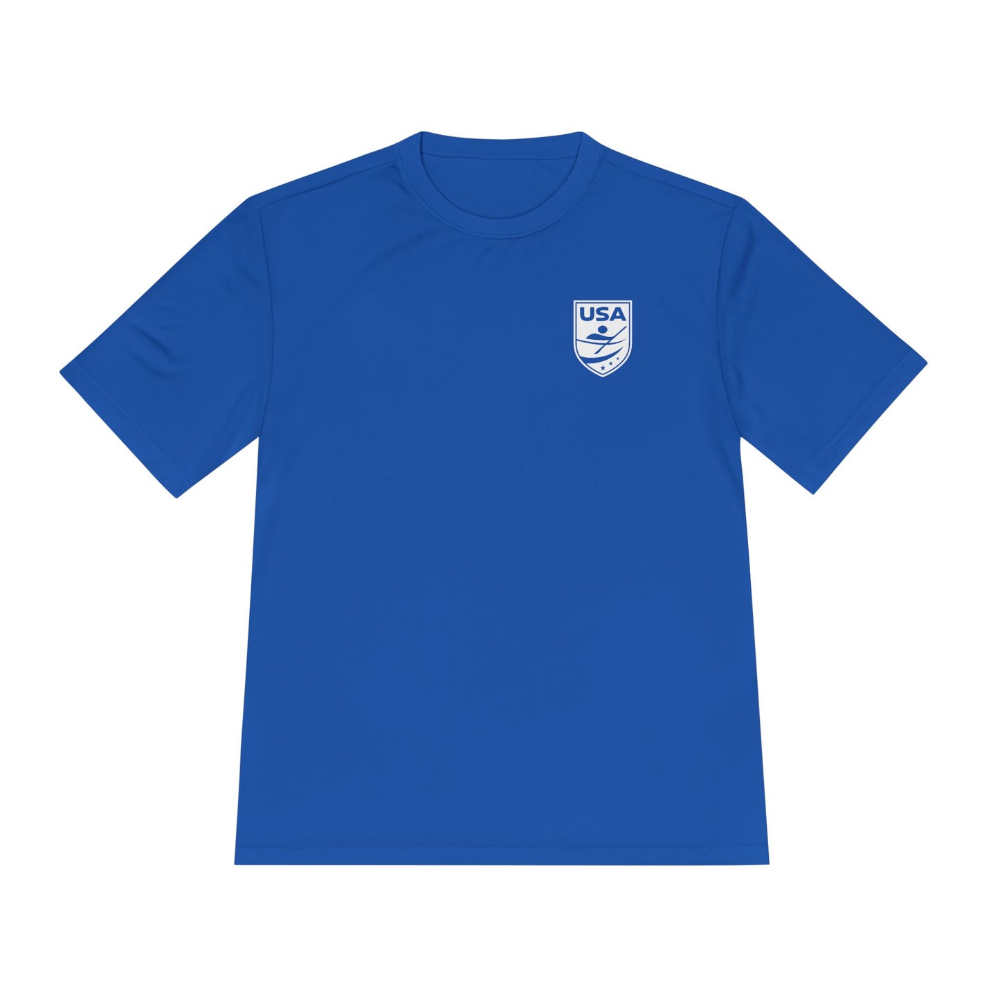 USA Canoe / Kayak Unisex Moisture Wicking Tee (Polyester)