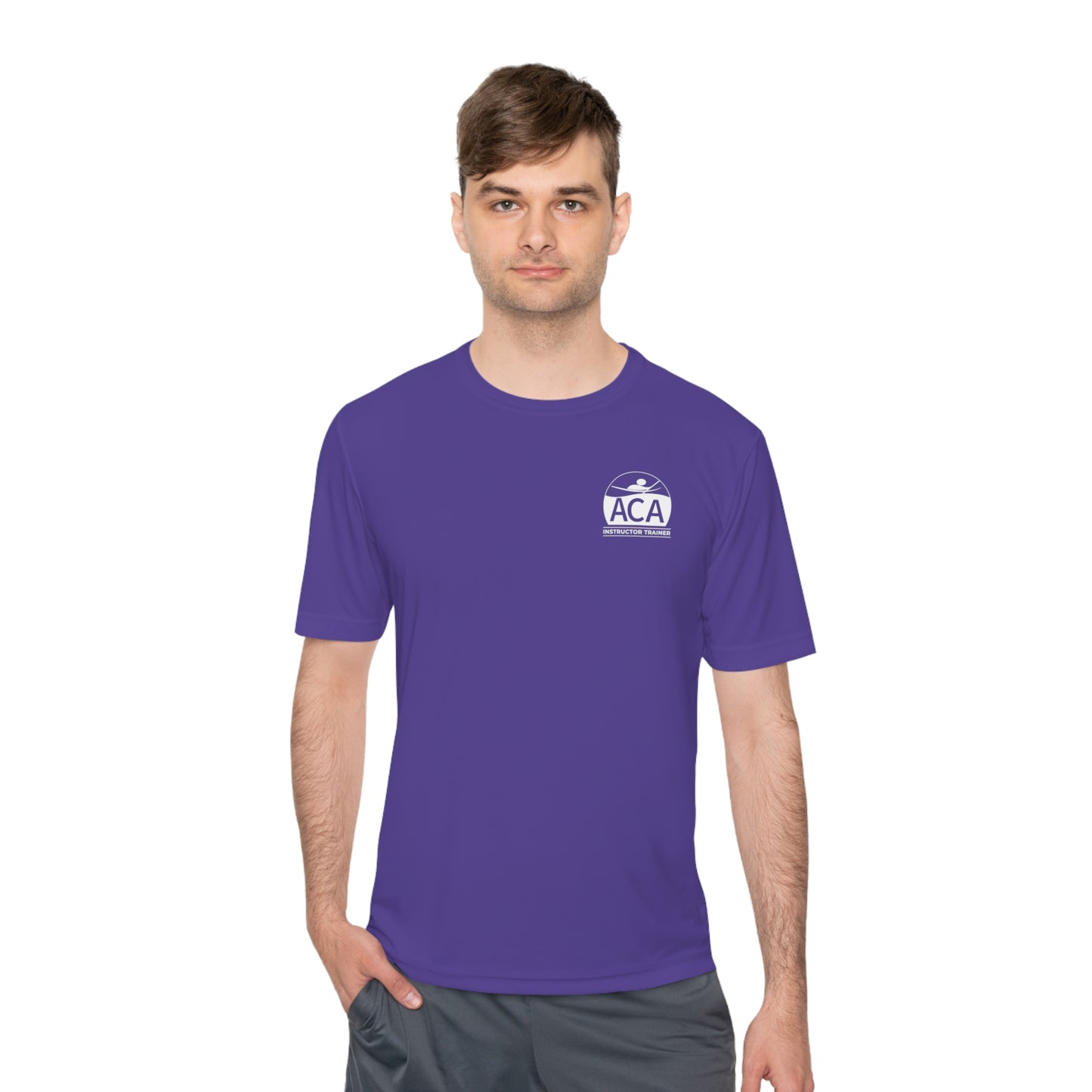 ACA Instructor Trainer Unisex Moisture Wicking Tee (Polyester)