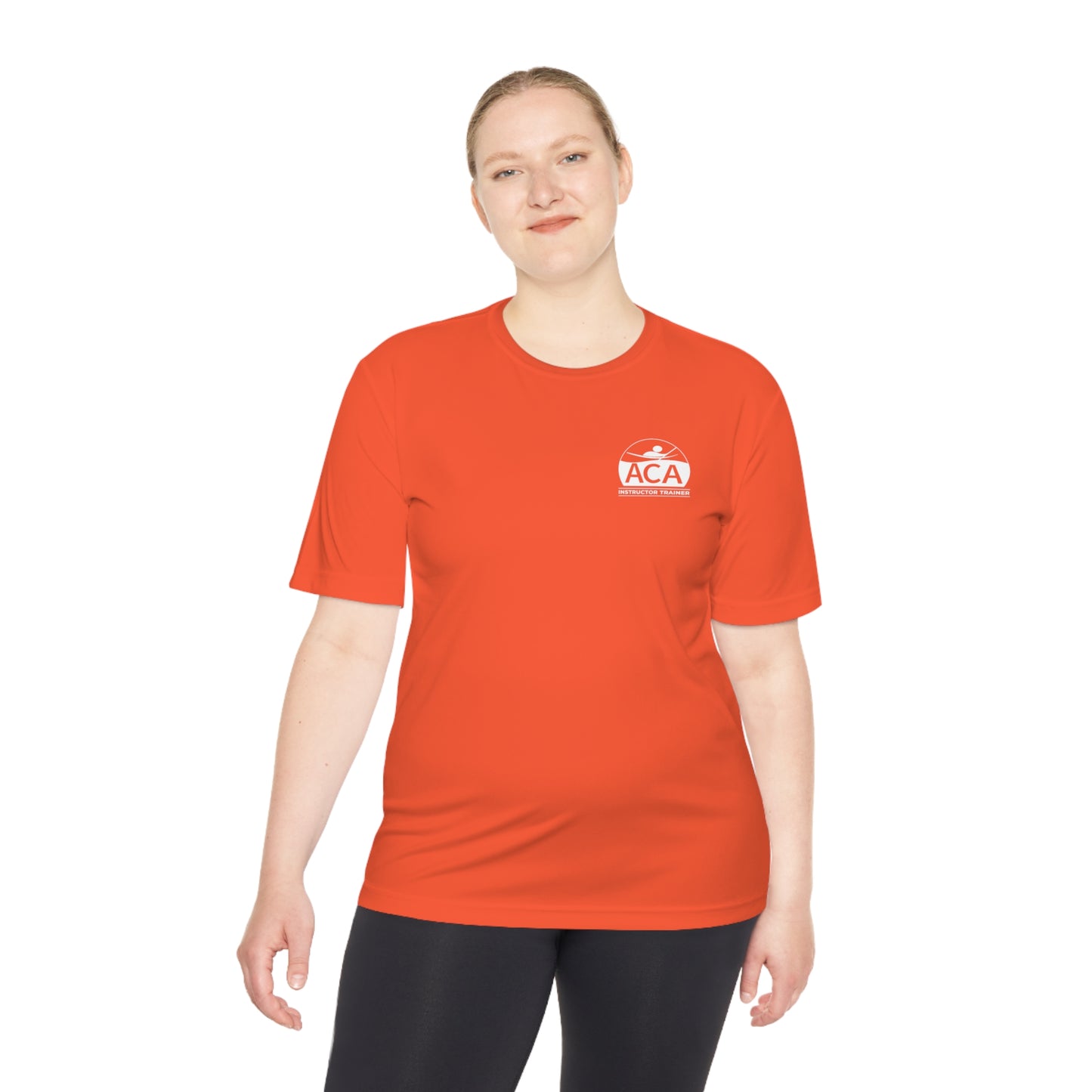 ACA Instructor Trainer Unisex Moisture Wicking Tee (Polyester)