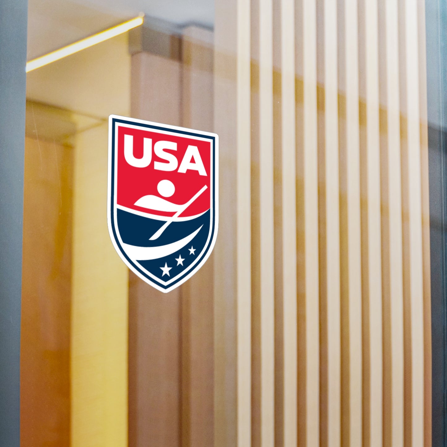 USA Canoe / Kayak Logo Vinyl Decal