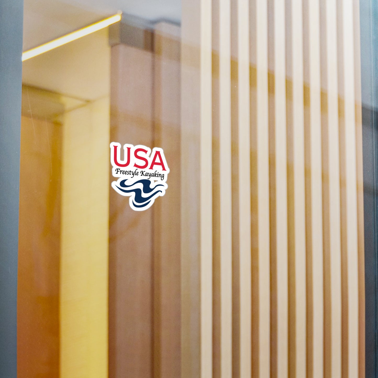 USA Freestyle Logo Vinyl Decal