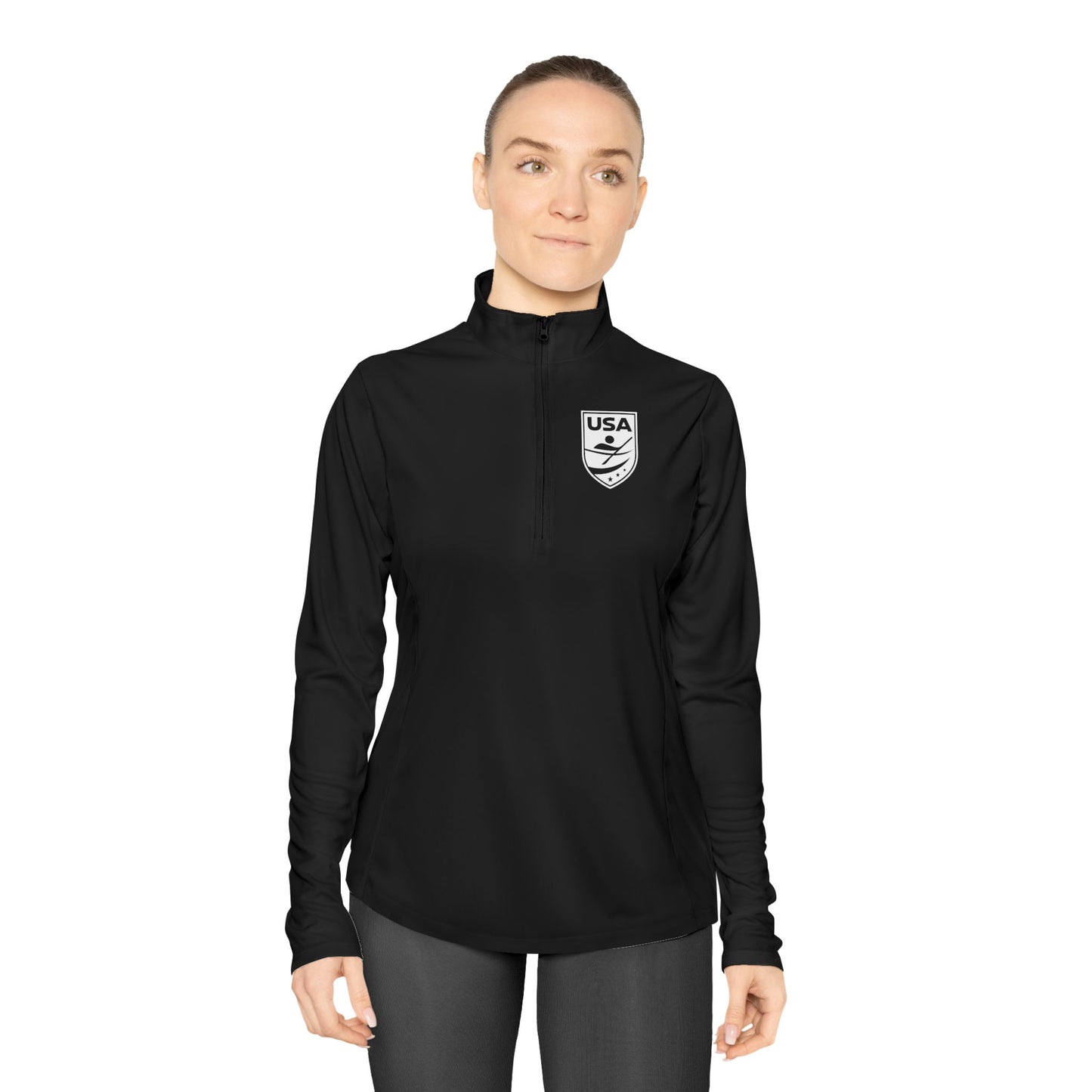 USA Canoe / Kayak Ladies Quarter-Zip Pullover