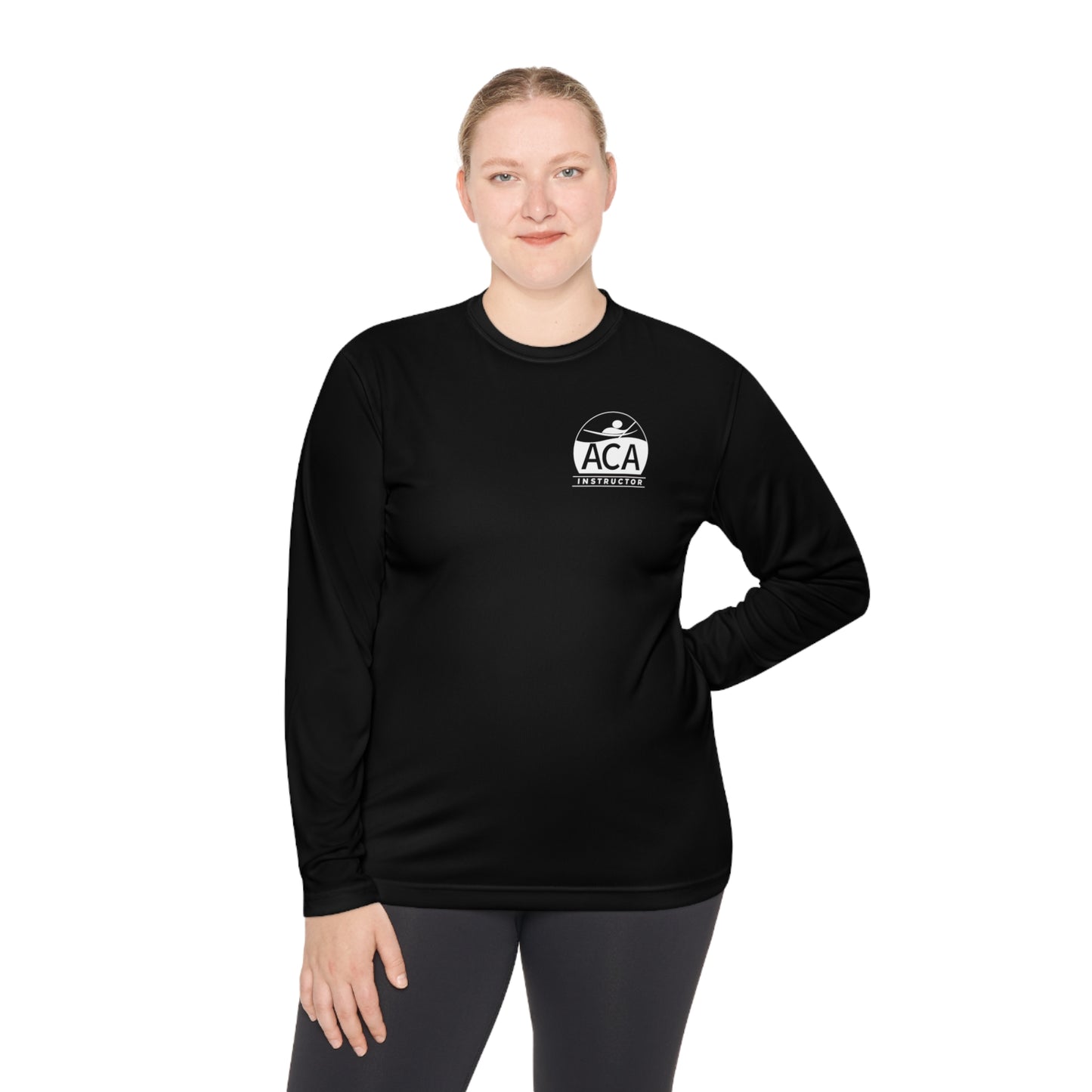 ACA Instructor Unisex Lightweight Long Sleeve Tee (Polyester)