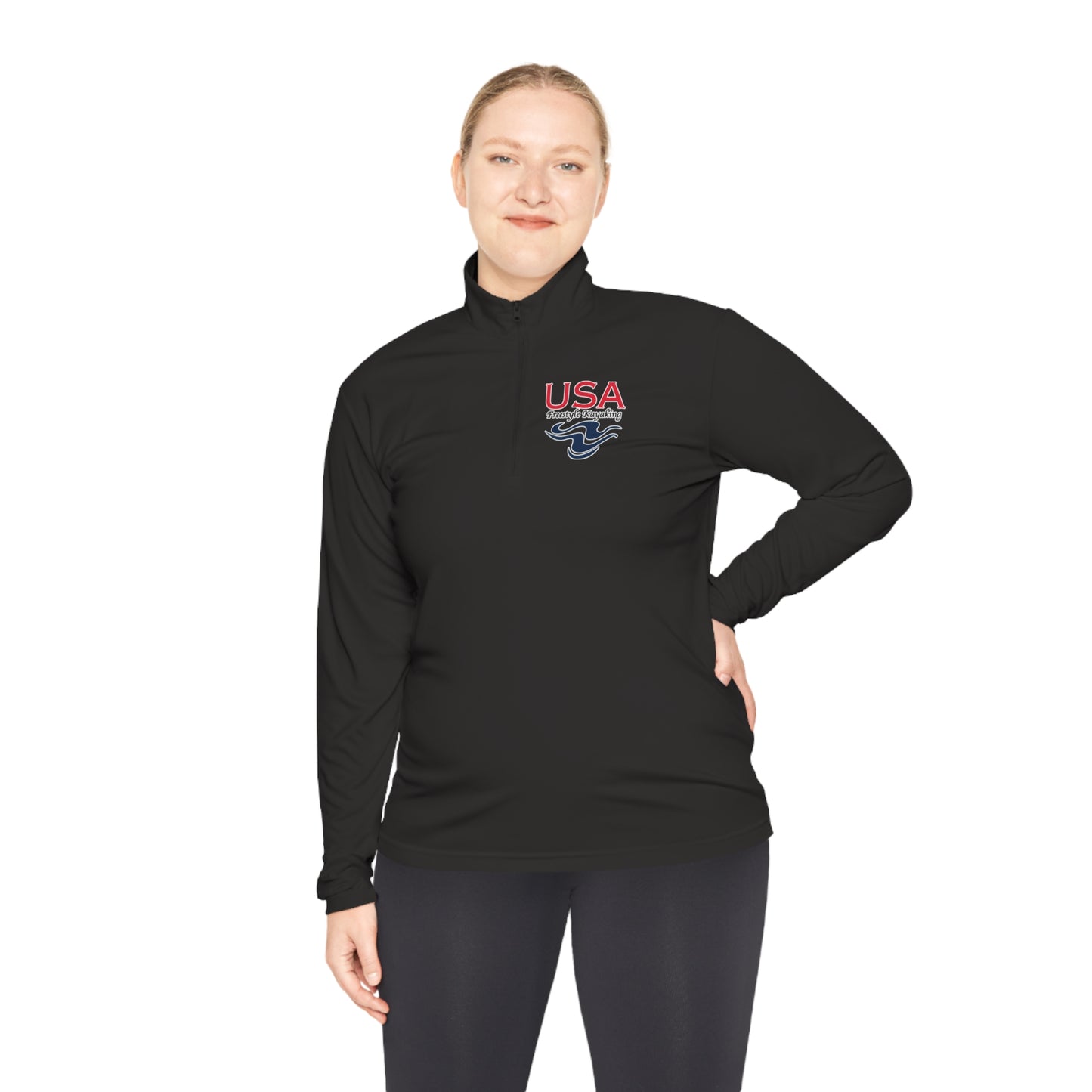 USA Freestyle Unisex Quarter-Zip Pullover