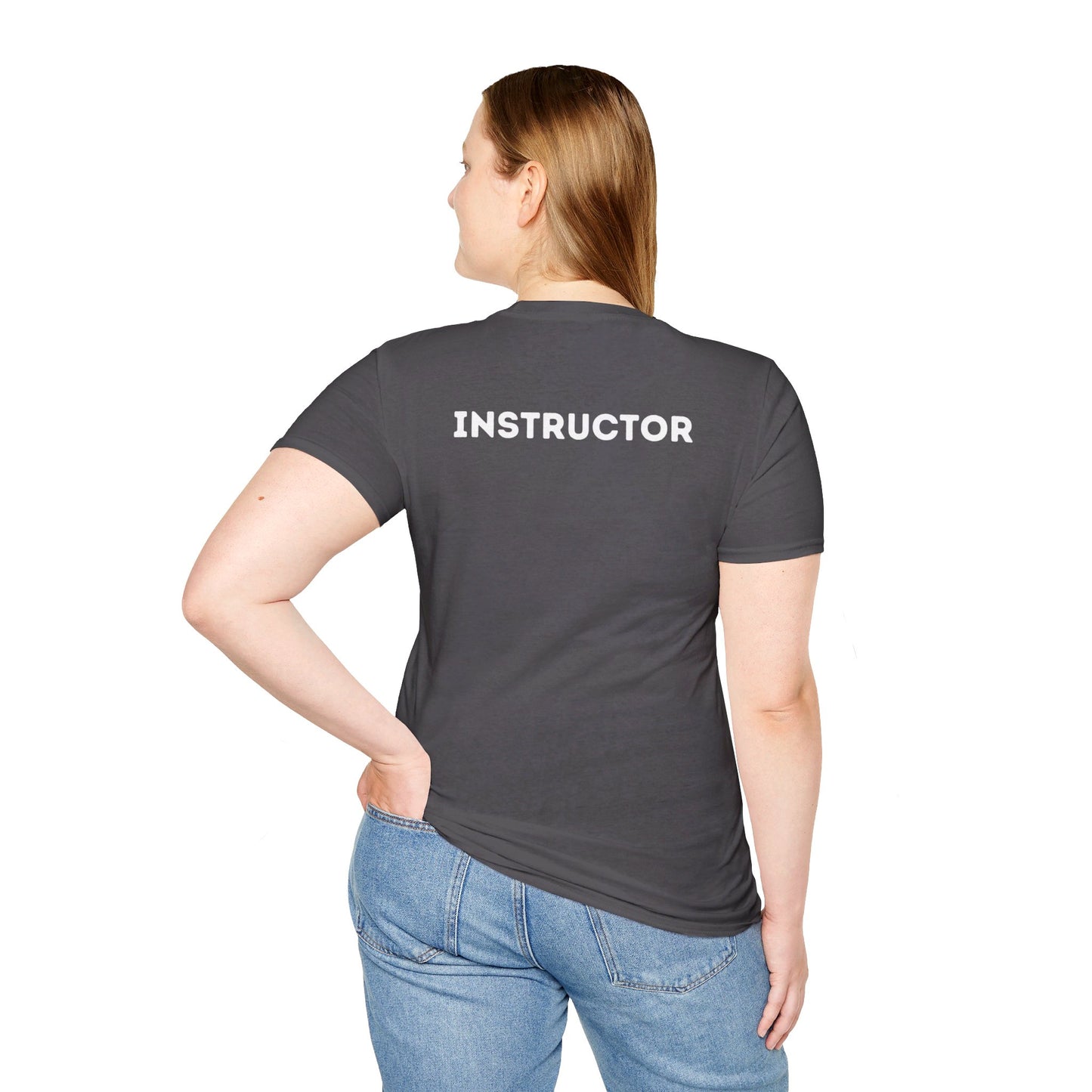 ACA Instructor Unisex Softstyle T-Shirt - White Logo