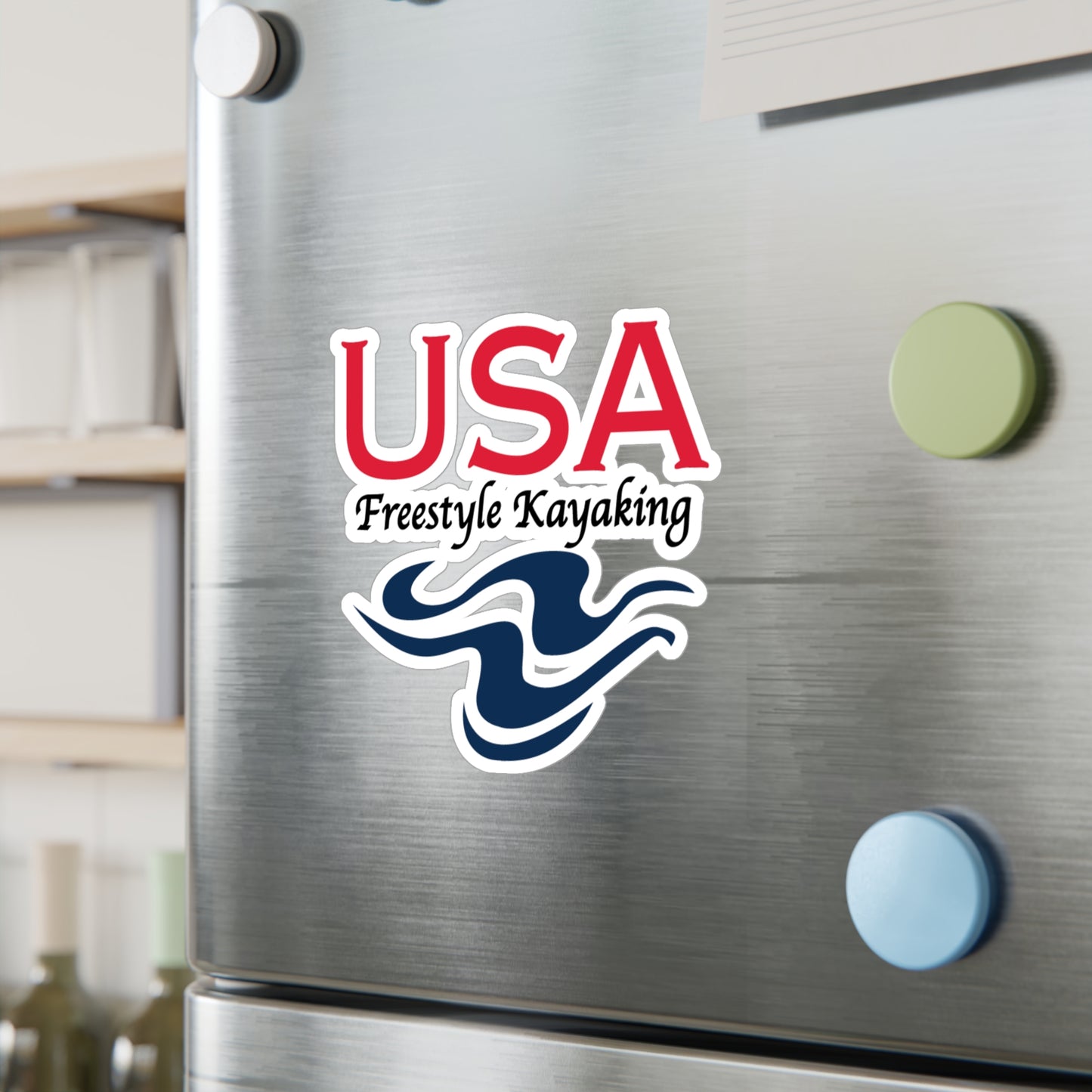 USA Freestyle Logo Vinyl Decal