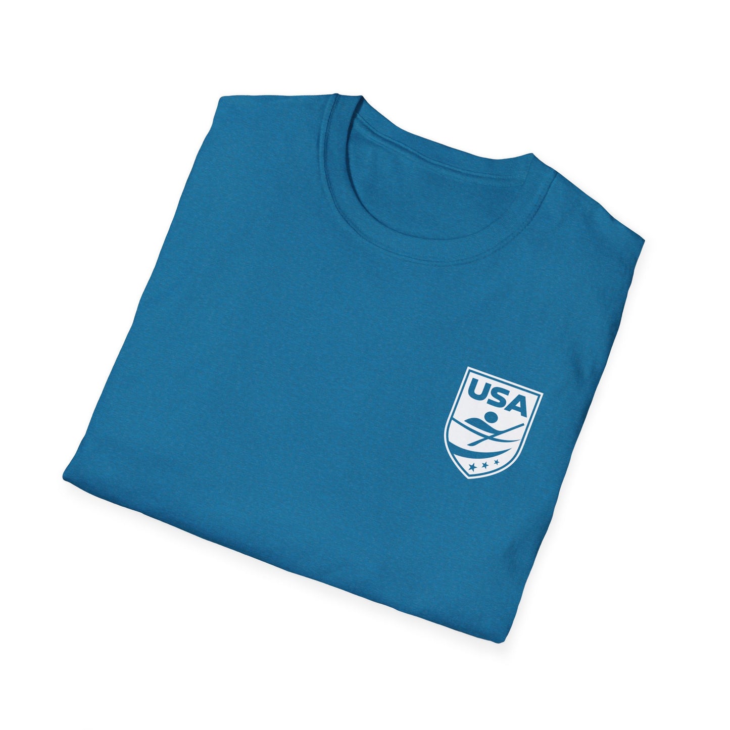 USA Canoe / Kayak Unisex Softstyle T-Shirt - White Logo