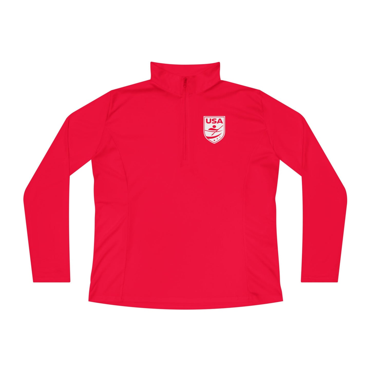 USA Canoe / Kayak Ladies Quarter-Zip Pullover