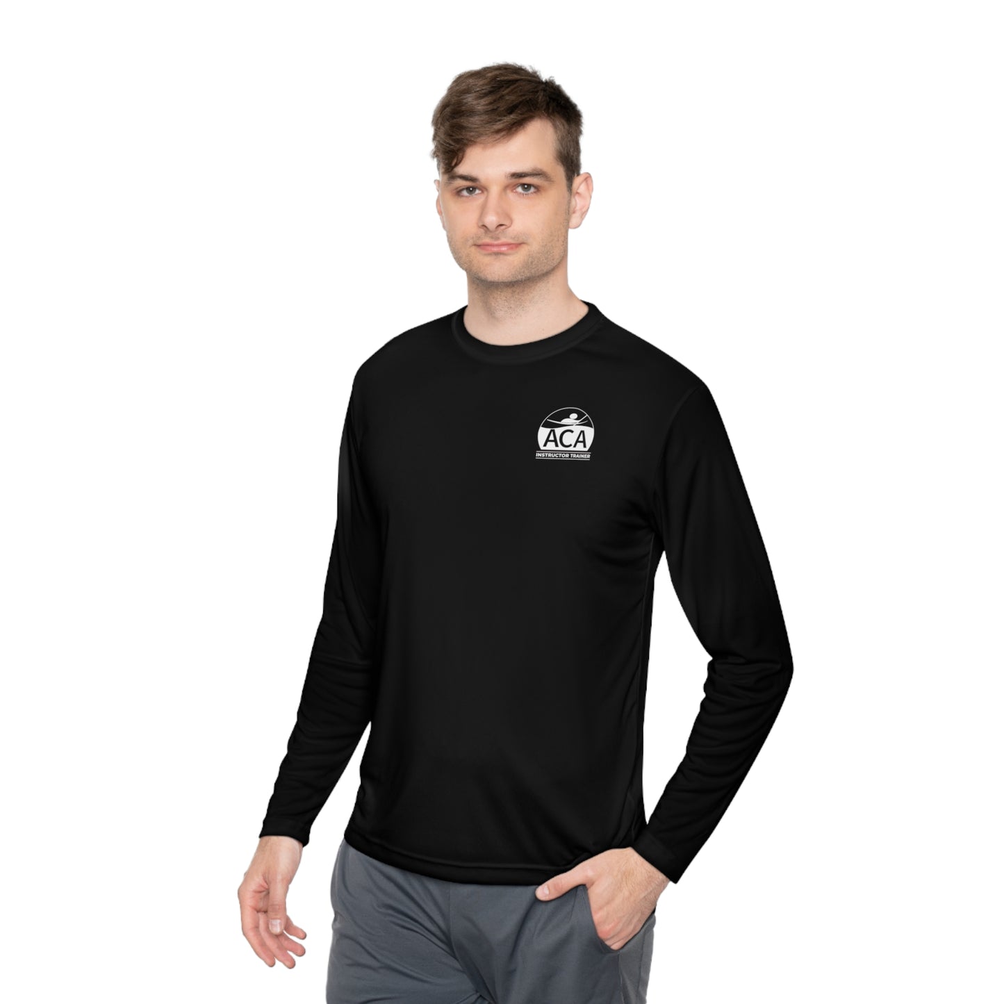 ACA Instructor Trainer Unisex Lightweight Long Sleeve Tee (Polyester)