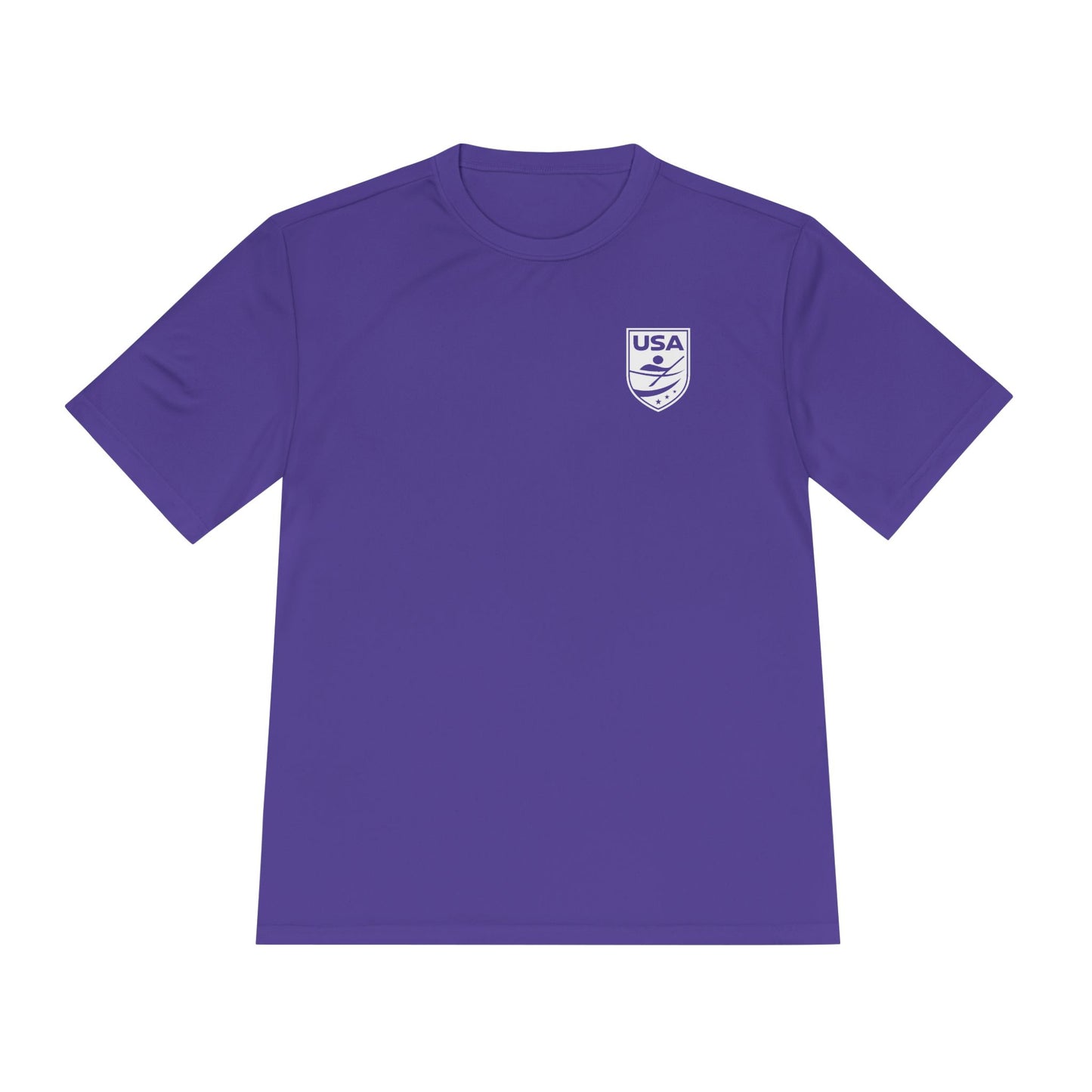 USA Canoe / Kayak Unisex Moisture Wicking Tee (Polyester)