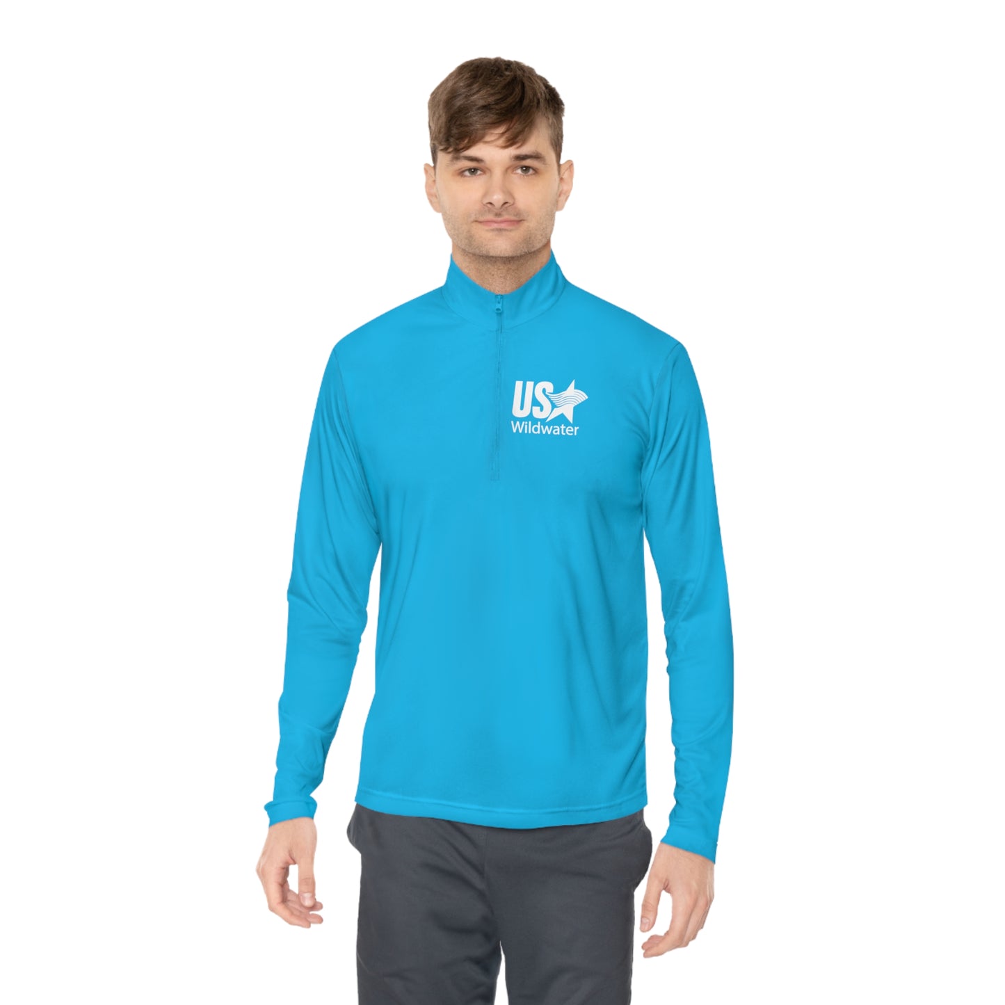 USA Wildwater Unisex Quarter-Zip Pullover