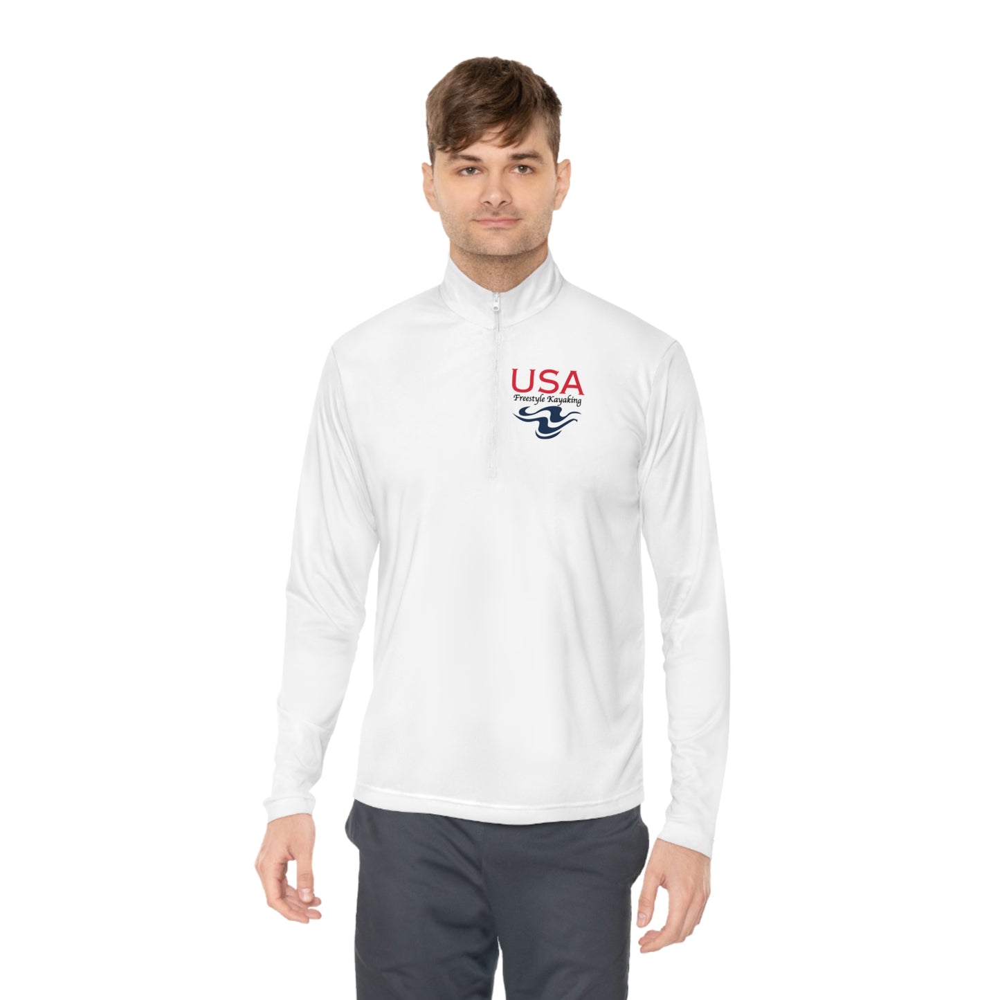 USA Freestyle Unisex Quarter-Zip Pullover