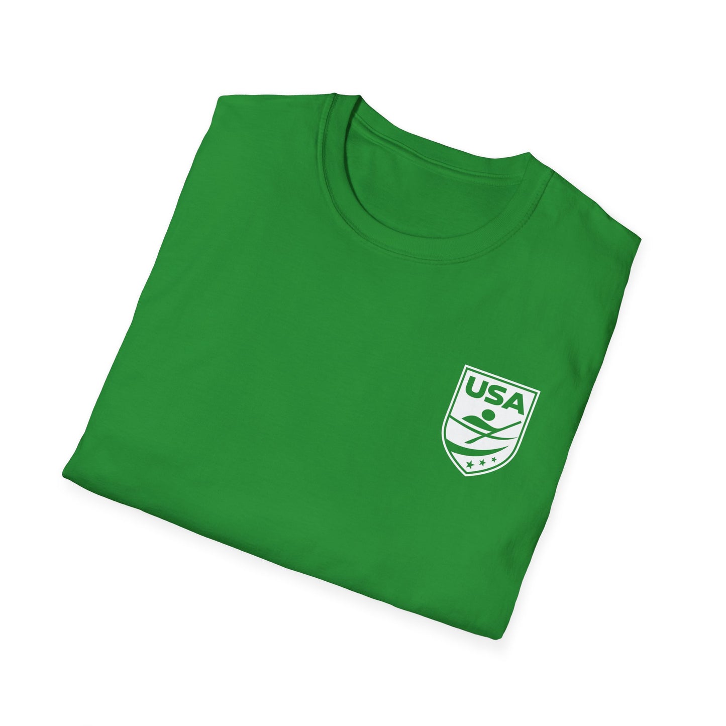 USA Canoe / Kayak Unisex Softstyle T-Shirt - White Logo