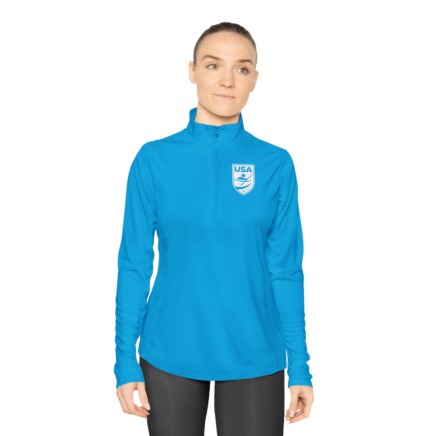 USA Canoe / Kayak Ladies Quarter-Zip Pullover