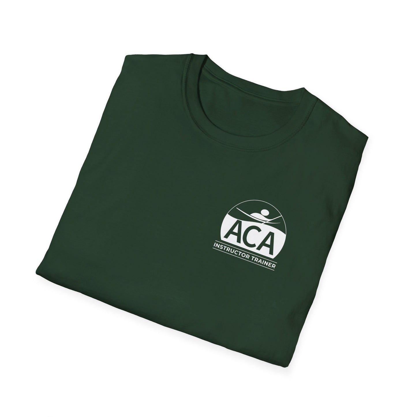 ACA Instructor Trainer Unisex Softstyle T-Shirt - White Logo