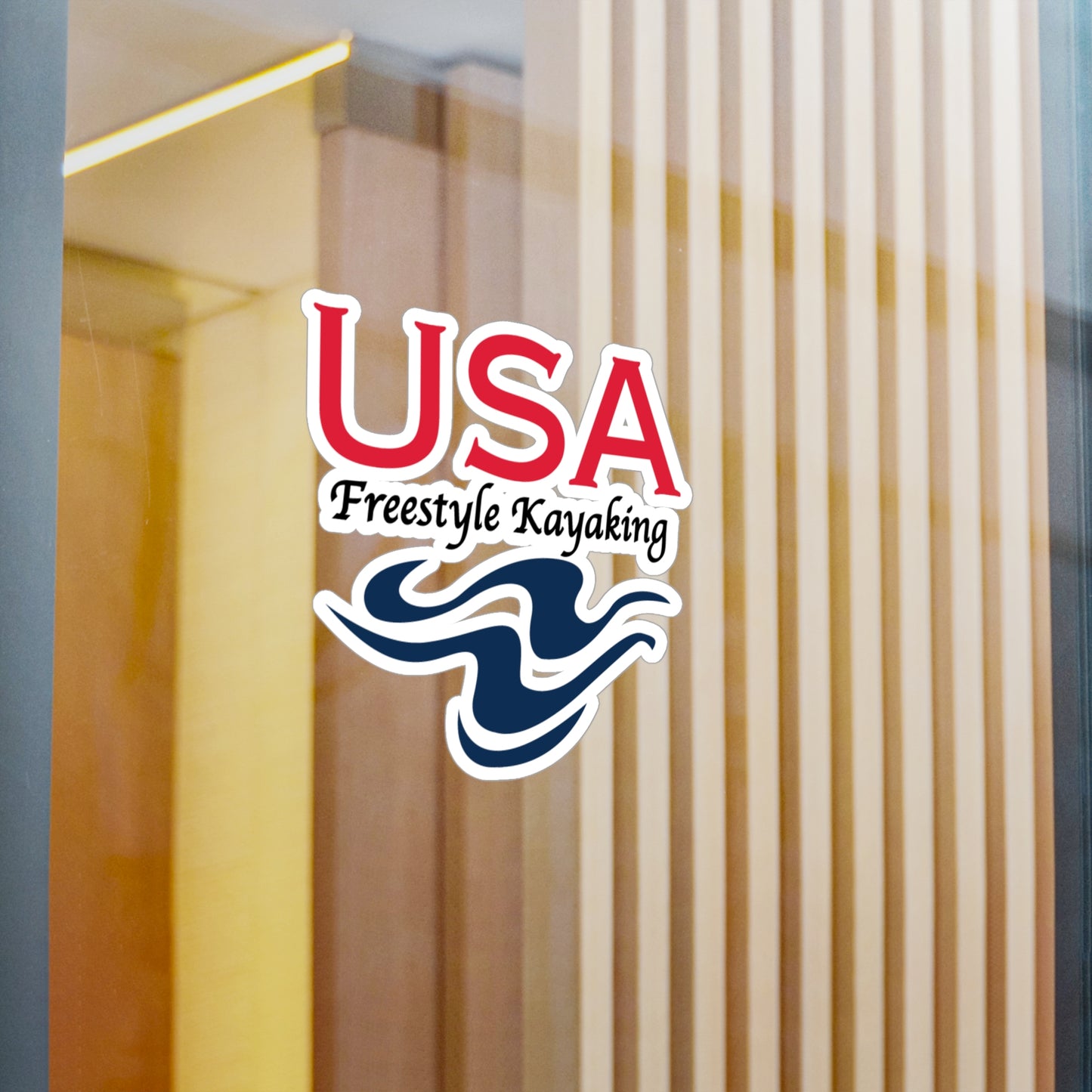 USA Freestyle Logo Vinyl Decal