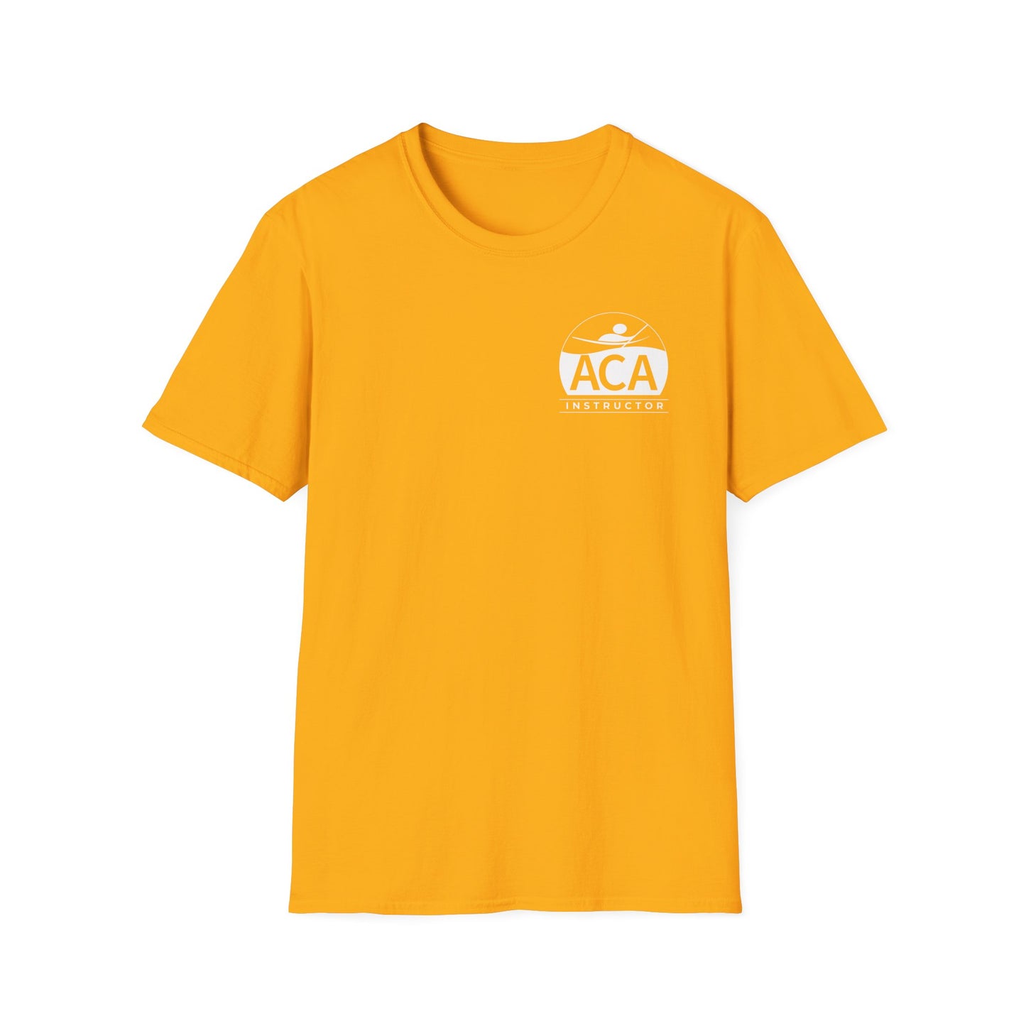ACA Instructor Unisex Softstyle T-Shirt - White Logo