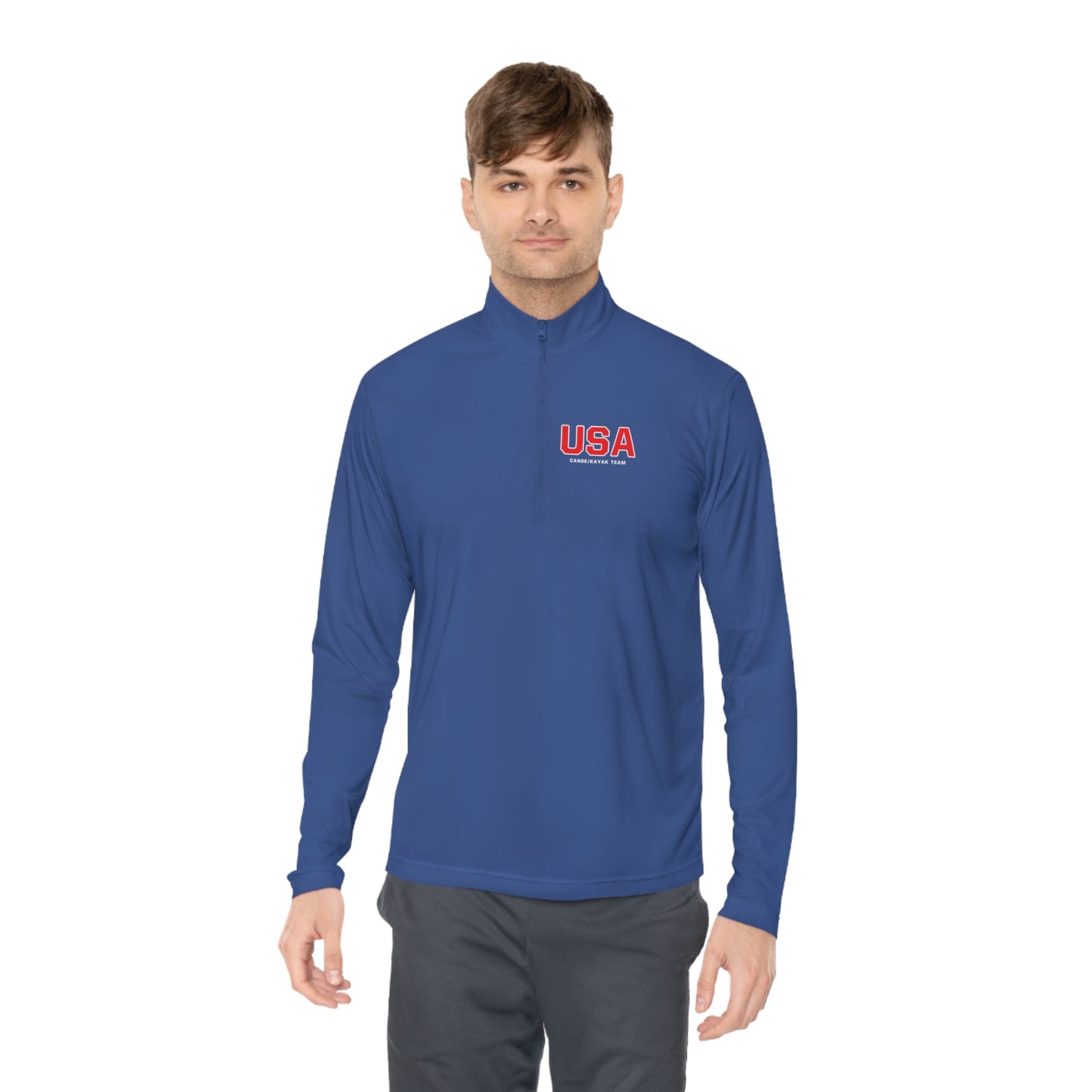 USA Canoe / Kayak Team Unisex Quarter-Zip Pullover