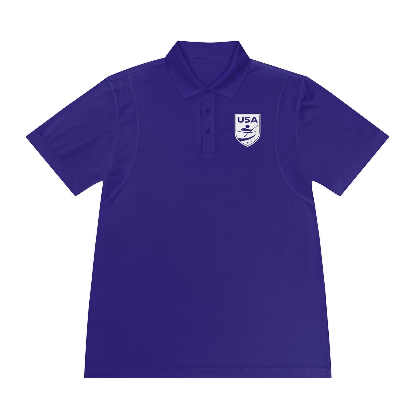 USA Canoe / Kayak Men's Sport Polo Shirt