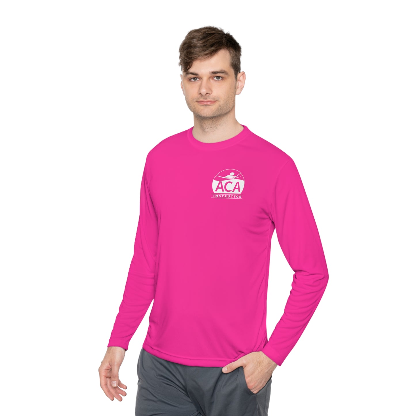 ACA Instructor Unisex Lightweight Long Sleeve Tee (Polyester)