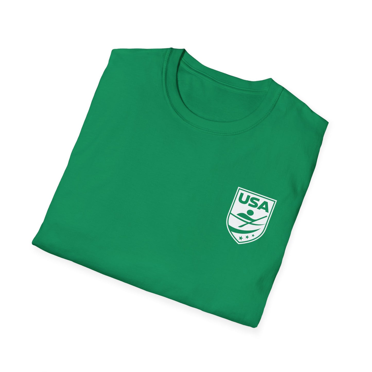 USA Canoe / Kayak Unisex Softstyle T-Shirt - White Logo