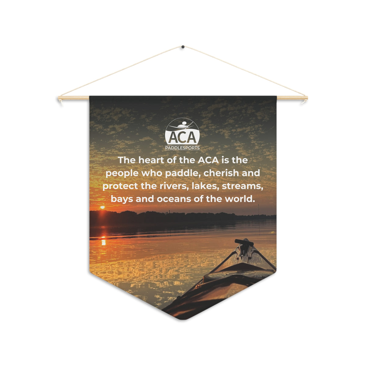 ACA Logo Pennant - Sunset