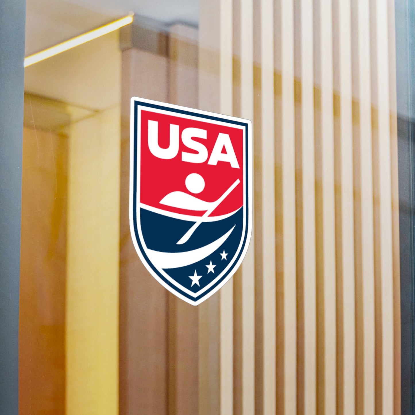 USA Canoe / Kayak Logo Vinyl Decal