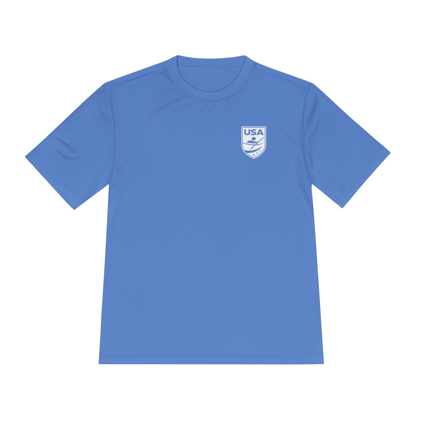 USA Canoe / Kayak Unisex Moisture Wicking Tee (Polyester)