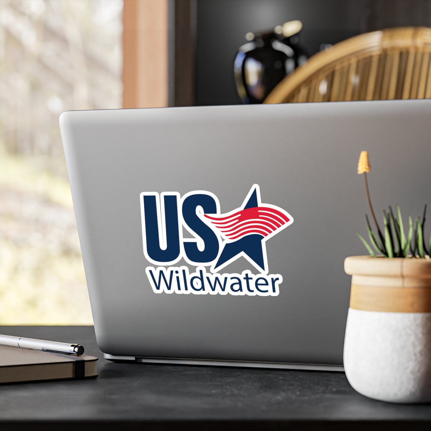 USA Wildwater Logo Vinyl Decal