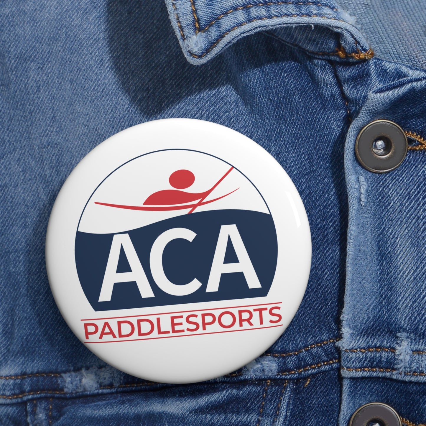 ACA Logo Pin Buttons