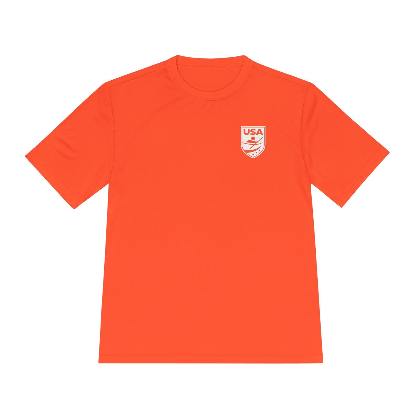 USA Canoe / Kayak Unisex Moisture Wicking Tee (Polyester)
