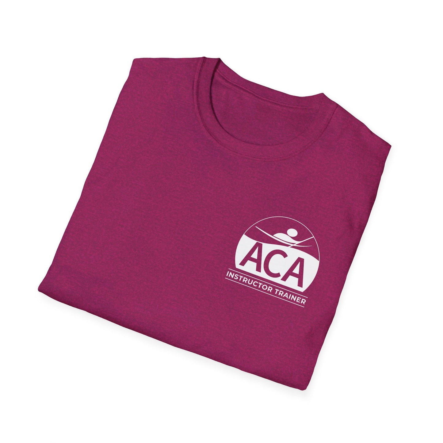 ACA Instructor Trainer Unisex Softstyle T-Shirt - White Logo