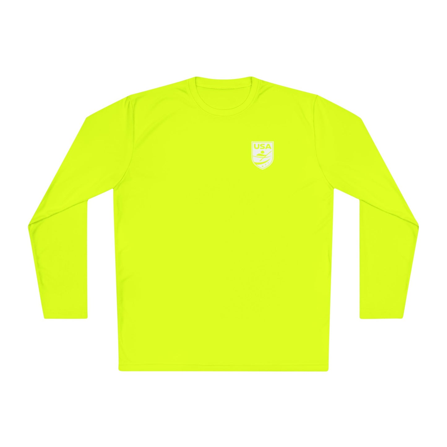 USA Canoe / Kayak Unisex Lightweight Long Sleeve Tee (Polyester)