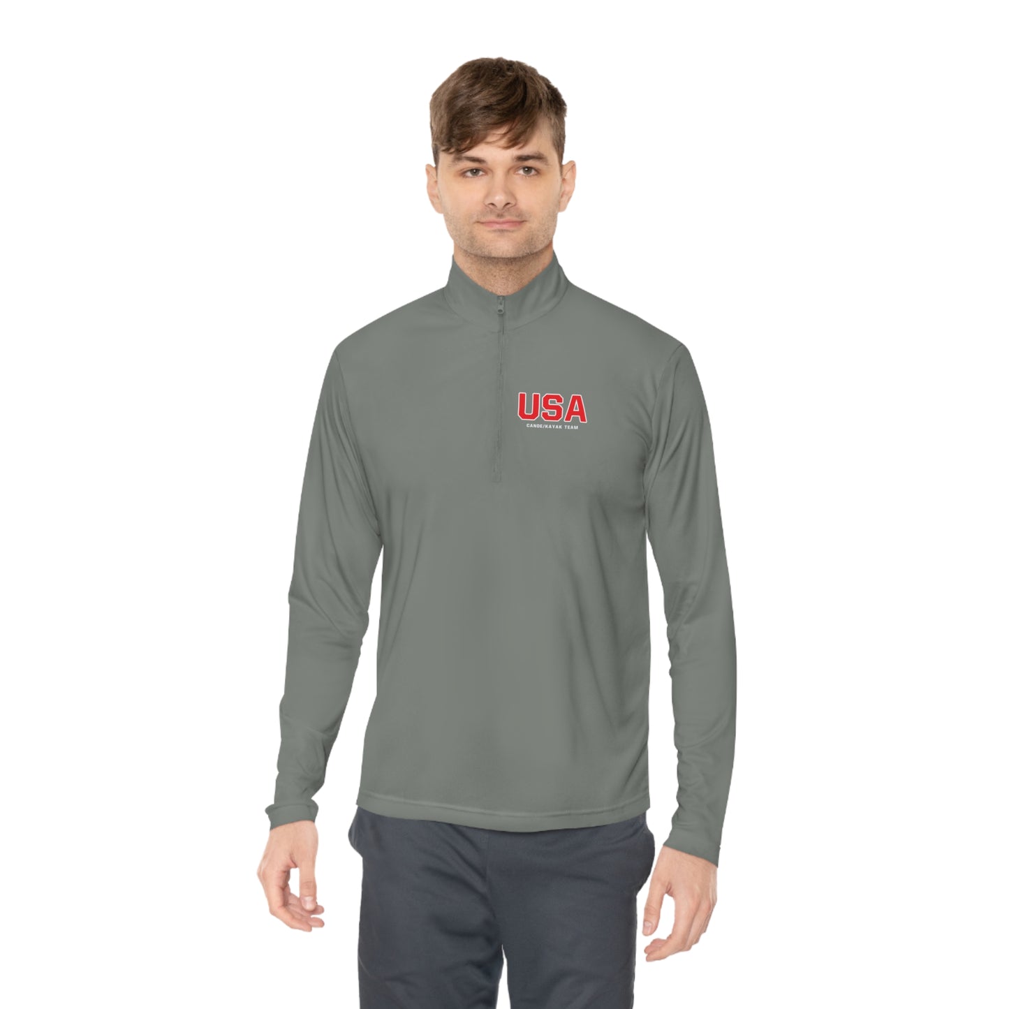 USA Canoe / Kayak Team Unisex Quarter-Zip Pullover