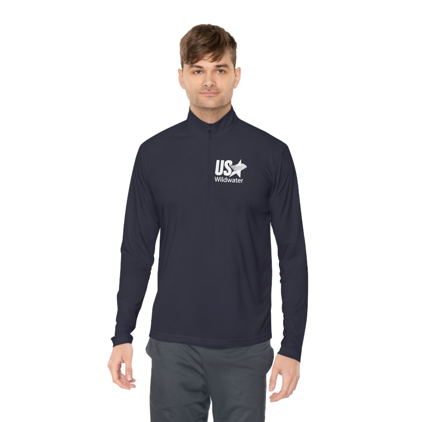 USA Wildwater Unisex Quarter-Zip Pullover