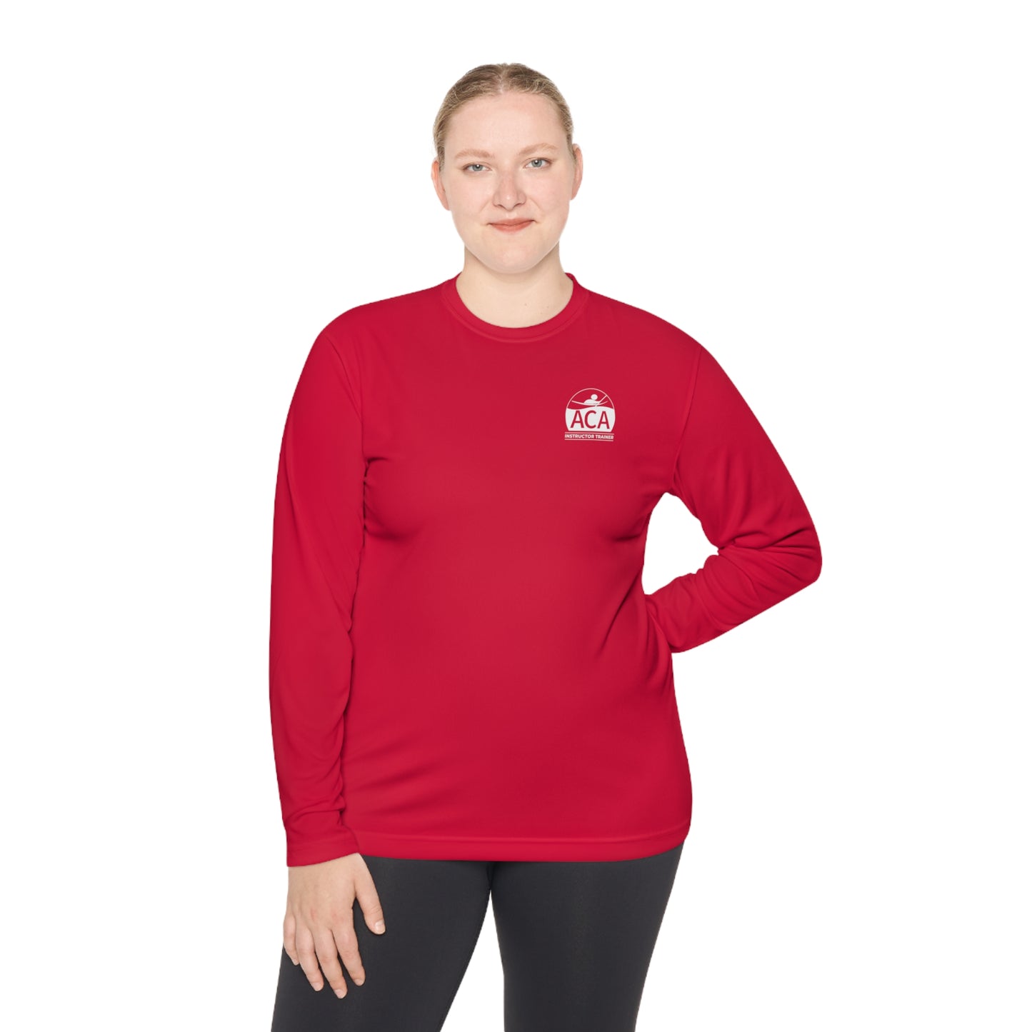 ACA Instructor Trainer Unisex Lightweight Long Sleeve Tee (Polyester)