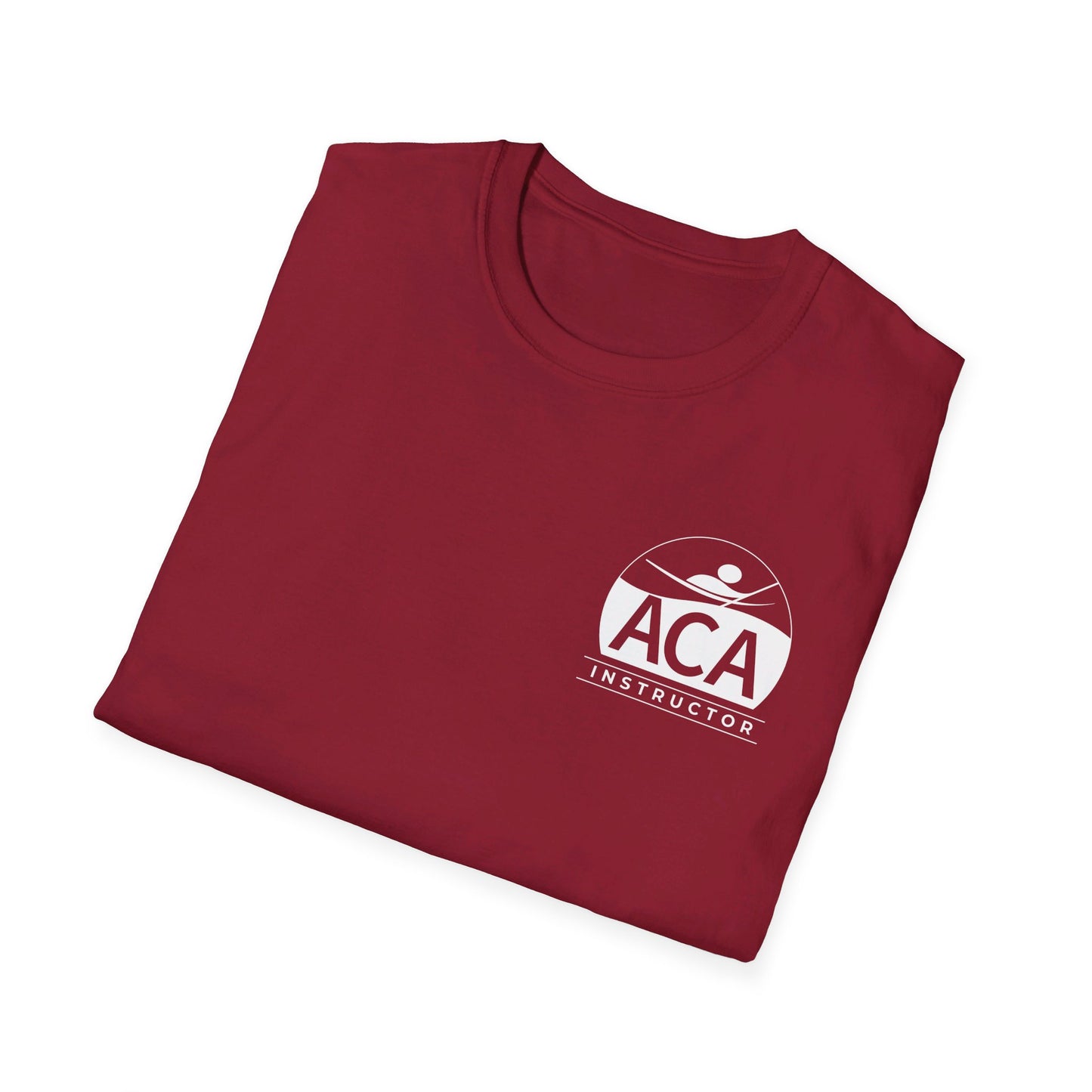 ACA Instructor Unisex Softstyle T-Shirt - White Logo