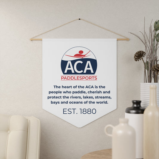 ACA Logo Pennant - White