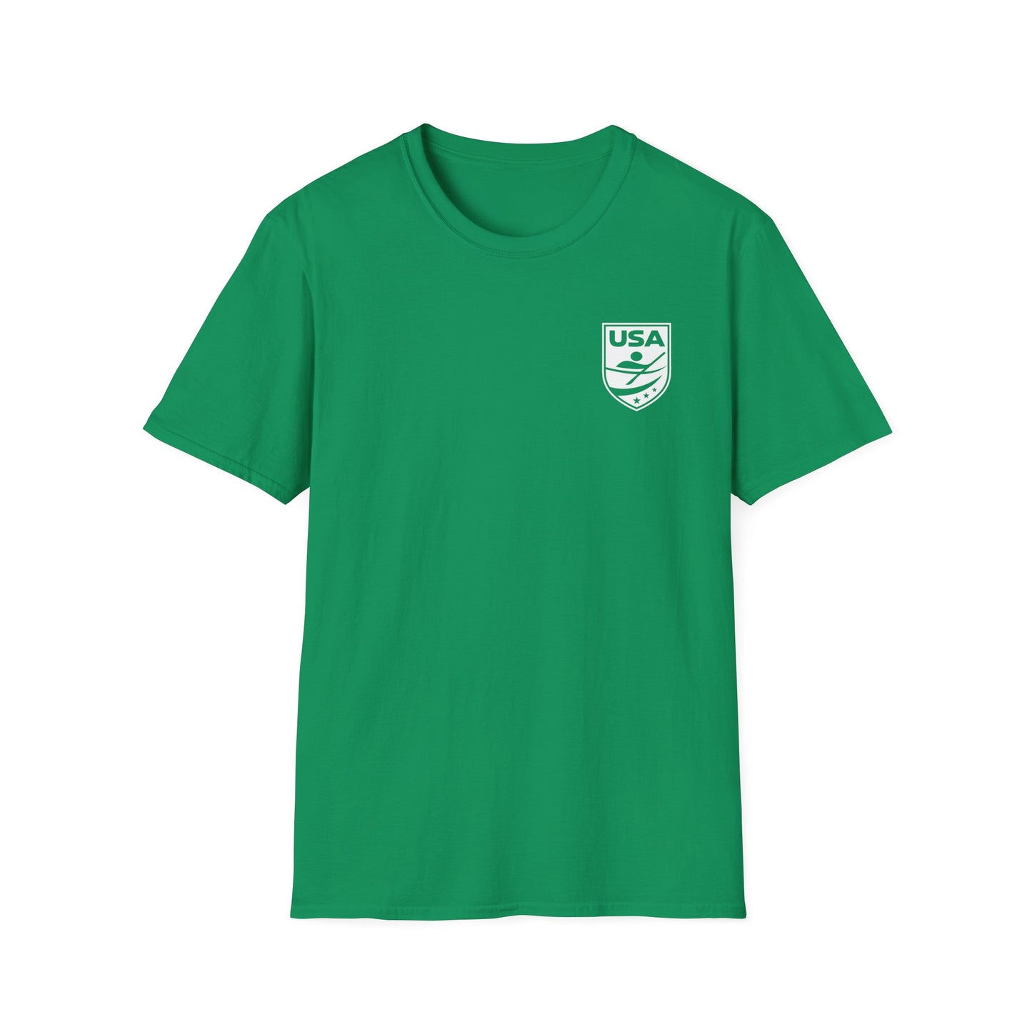 USA Canoe / Kayak Unisex Softstyle T-Shirt - White Logo