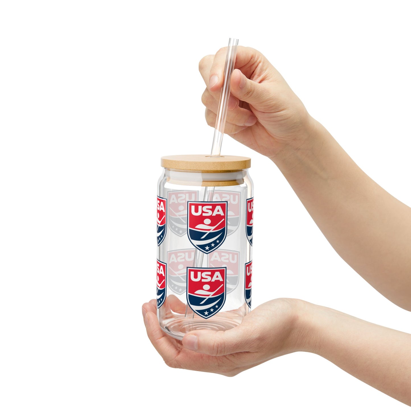 USA Canoe / Kayak Sipper Glass, 16oz